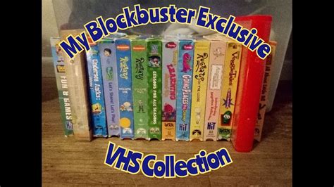 blockbuster video vhs case|my blockbuster exclusive vhs collection.